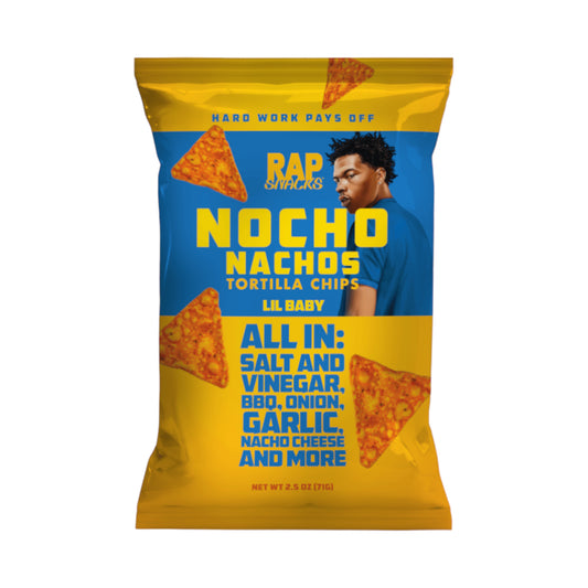 Rap Snacks Lil Baby All In Nocho Nachos - 2.5oz (71g)