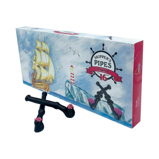 Skippers Original Liquorice Pipes Gift Box - 16 Pack