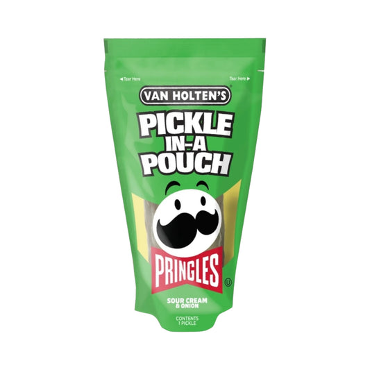 Van Holten's Pringle Sour Cream & Onion Pickle In A Pouch - 141g