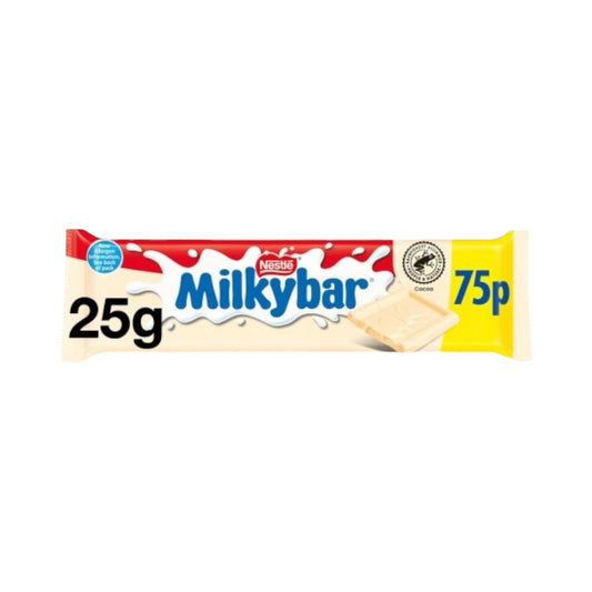 Milkybar White Chocolate Bar - 25g (PMP 75p)