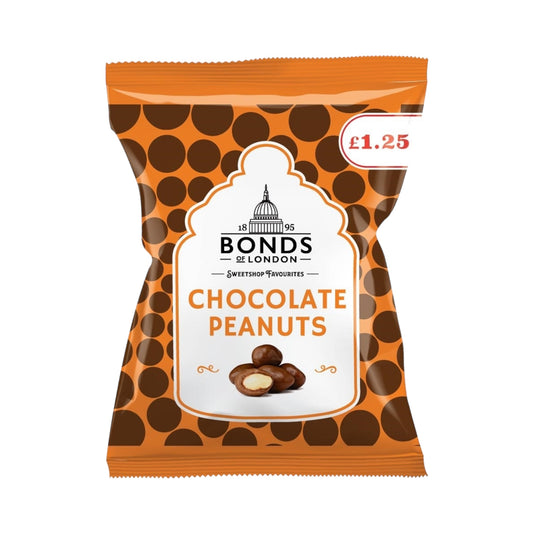 Bonds Chocolate Peanuts Bag - 75g (PMP £1.25)