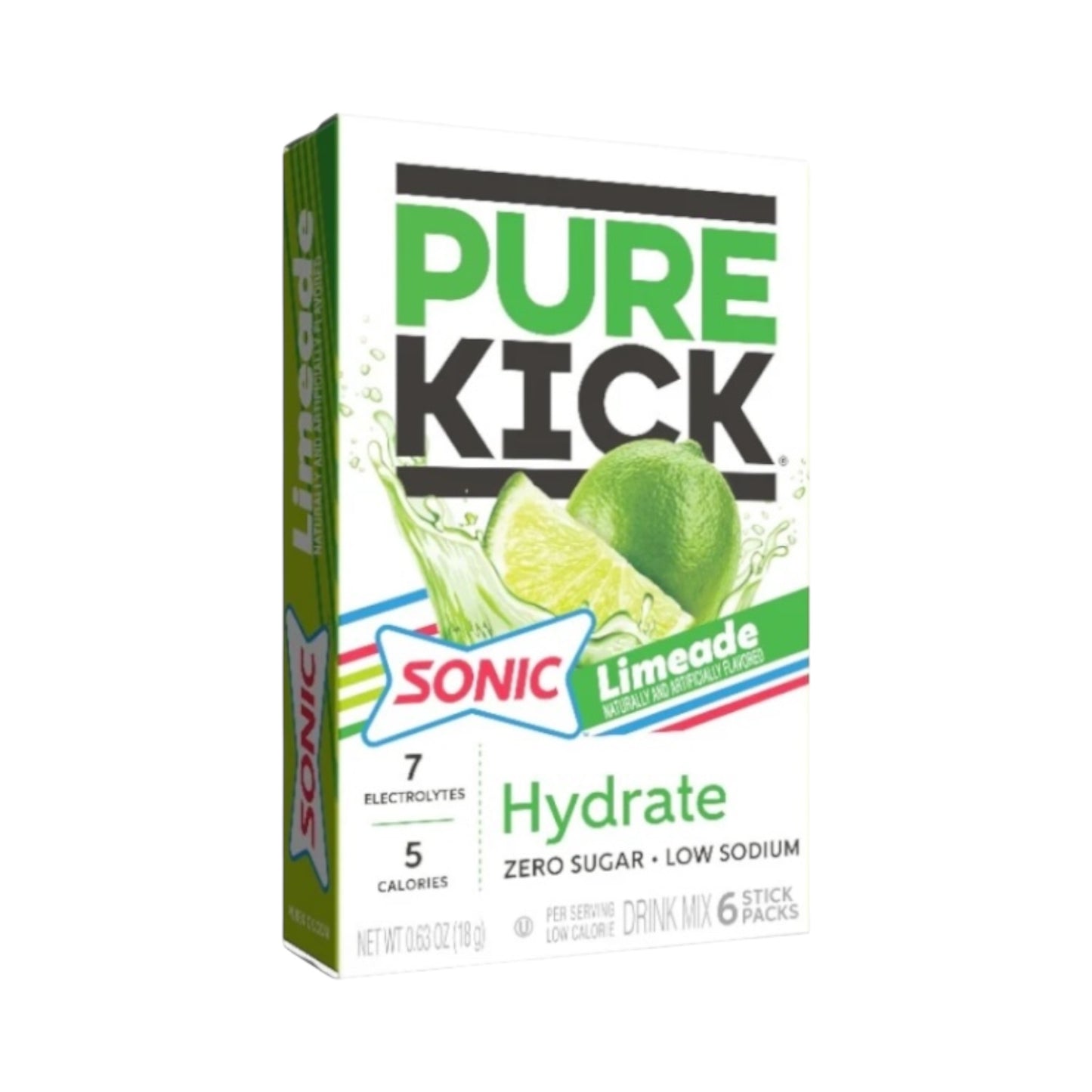 Pure Kick Hydration Singles to Go Sonic Limeade - 0.63oz (18g)