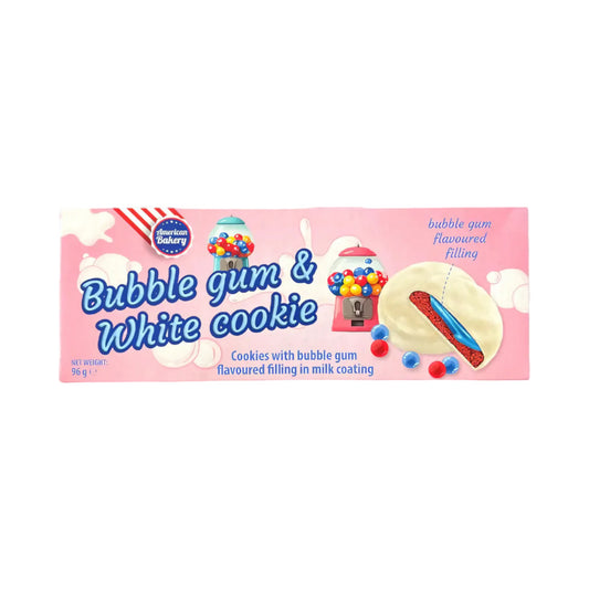 American Bakery Bubble Gum & White Cookie - 96g