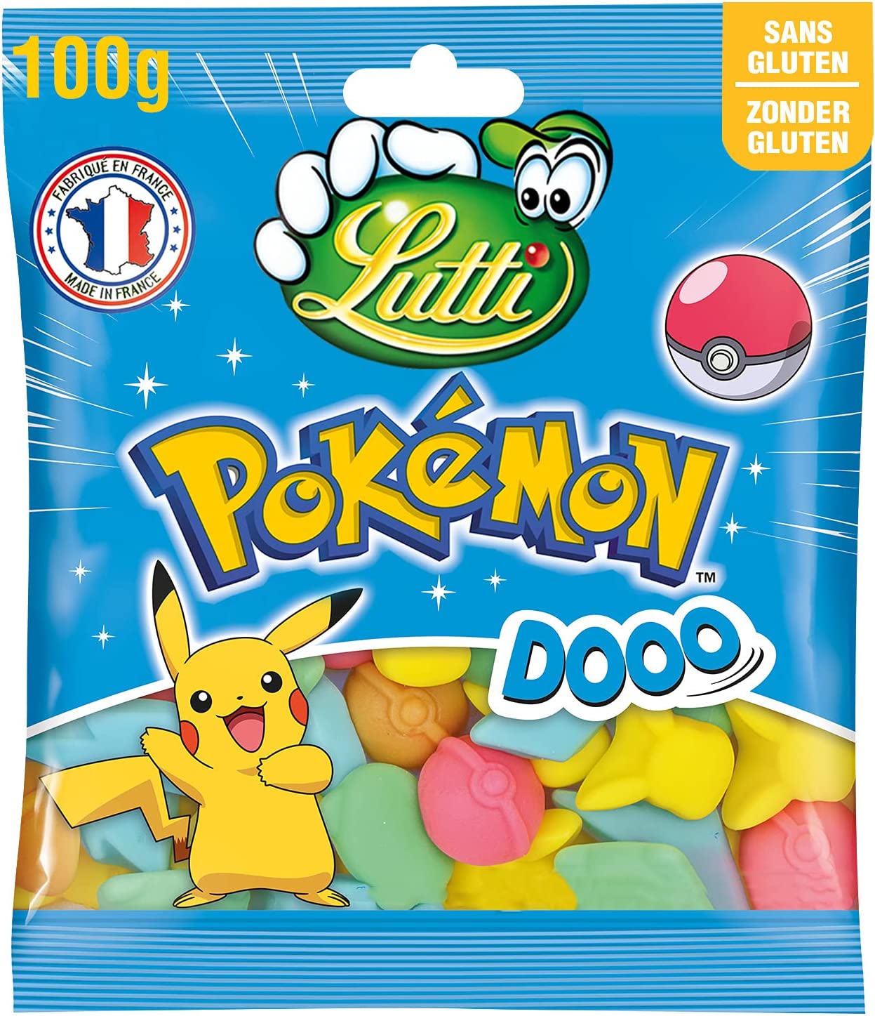 Lutti Pokemon Dooo - 100g