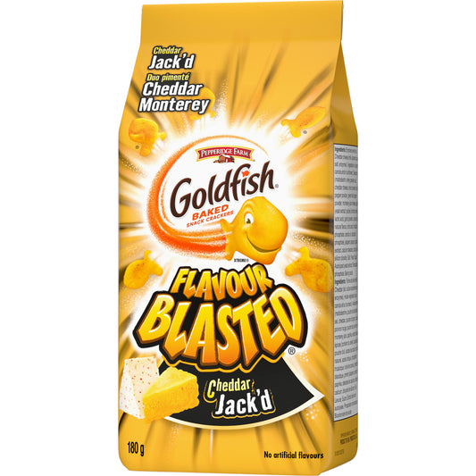 Gold Fish Cheddar Jacked Crackers USA- 180g[Canadian]