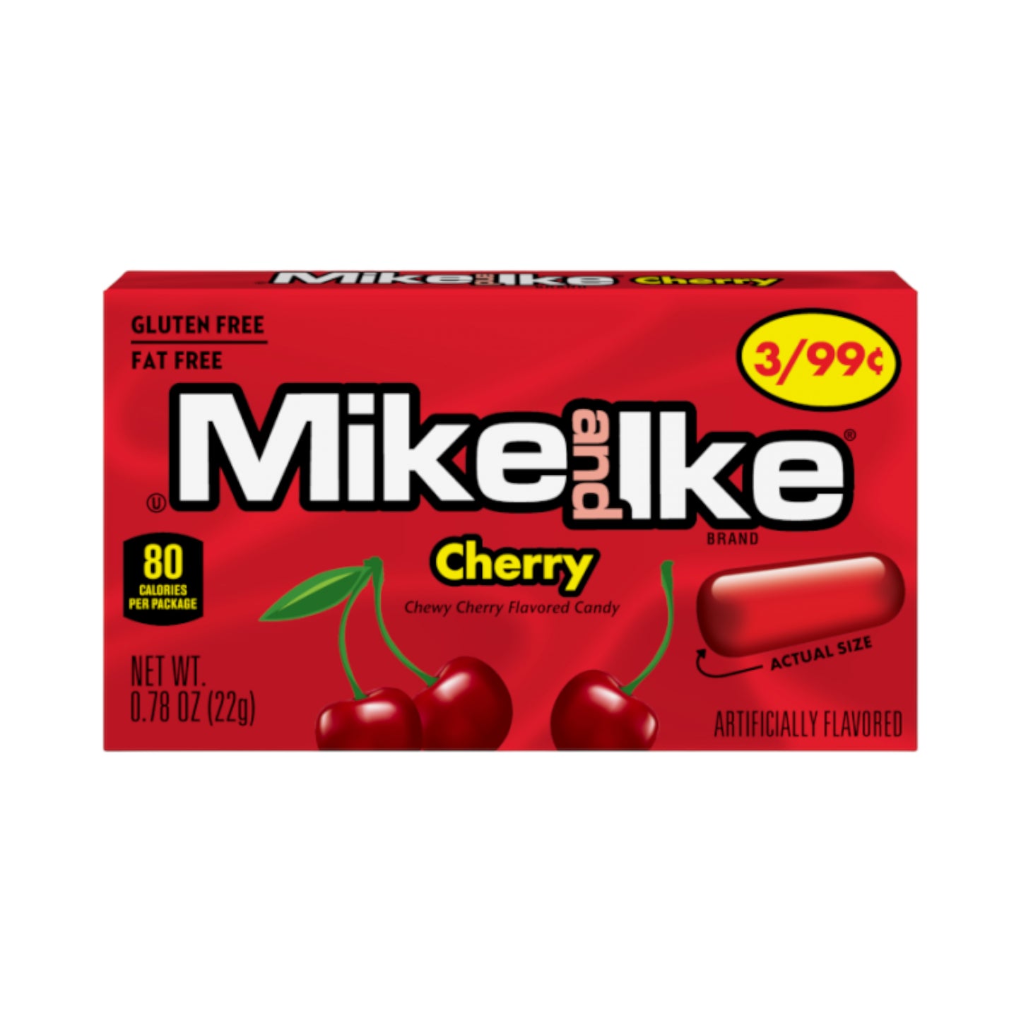 Mike And Ike Cherry - 0.78oz (22g)