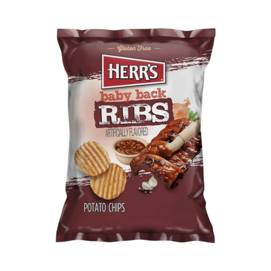 Herr's Baby Back Ribs Potato Chips - 6oz (170g)