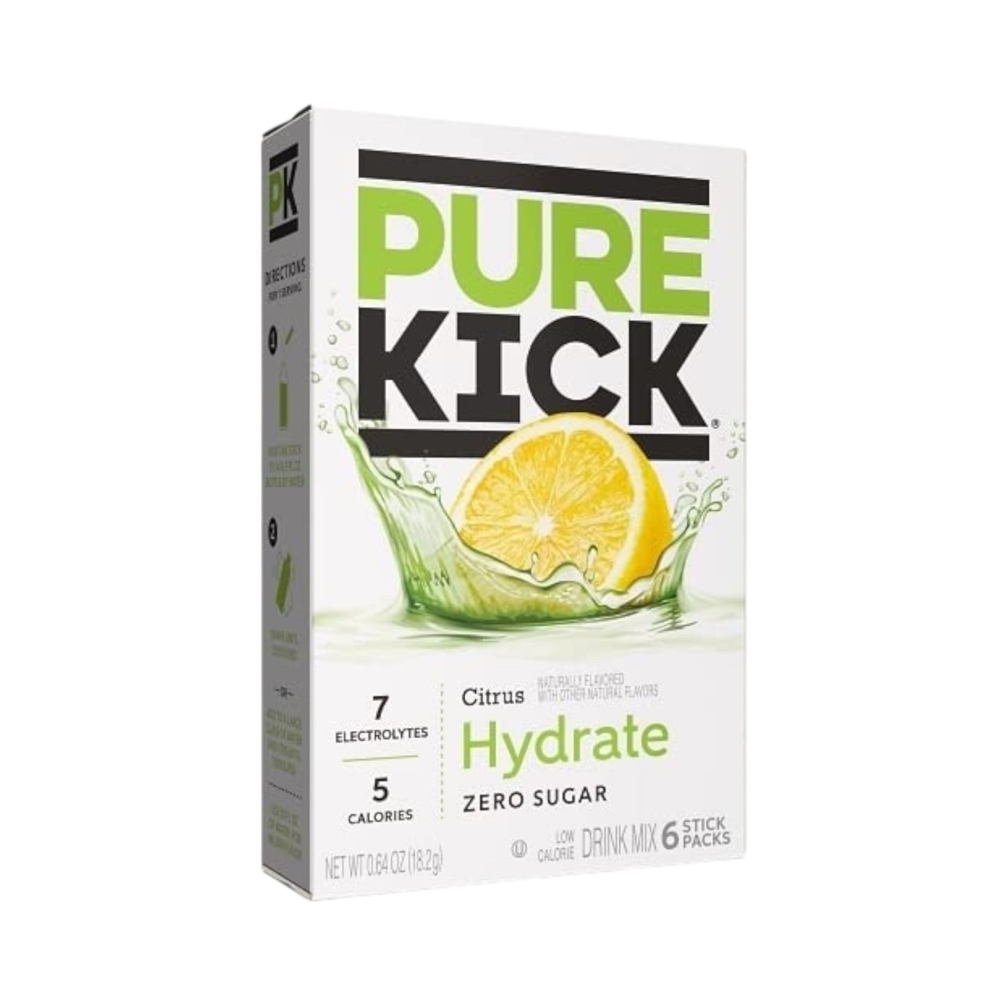 Pure Kick Hydration Singles To Go - Citrus - 0.66oz (18.6g)