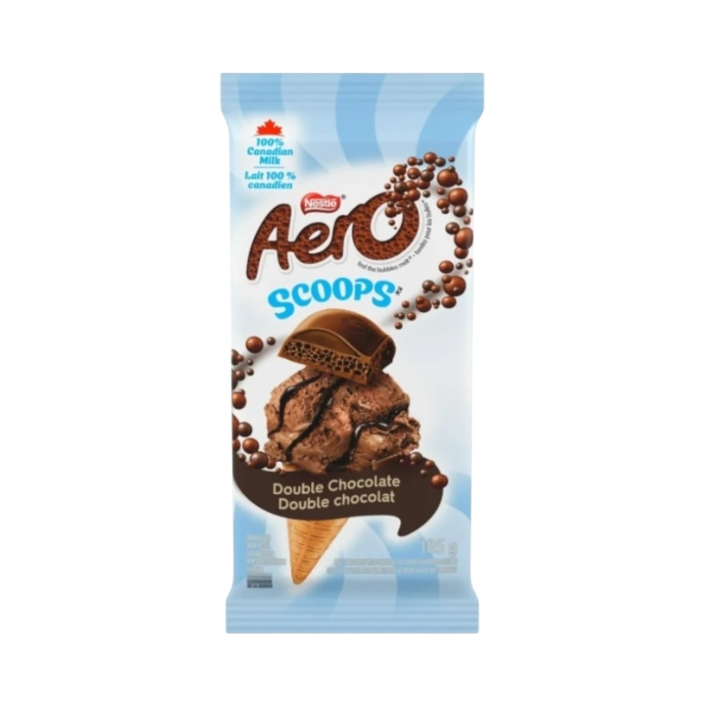 Aero Scoops Double Chocolate - 105g [Canadian]