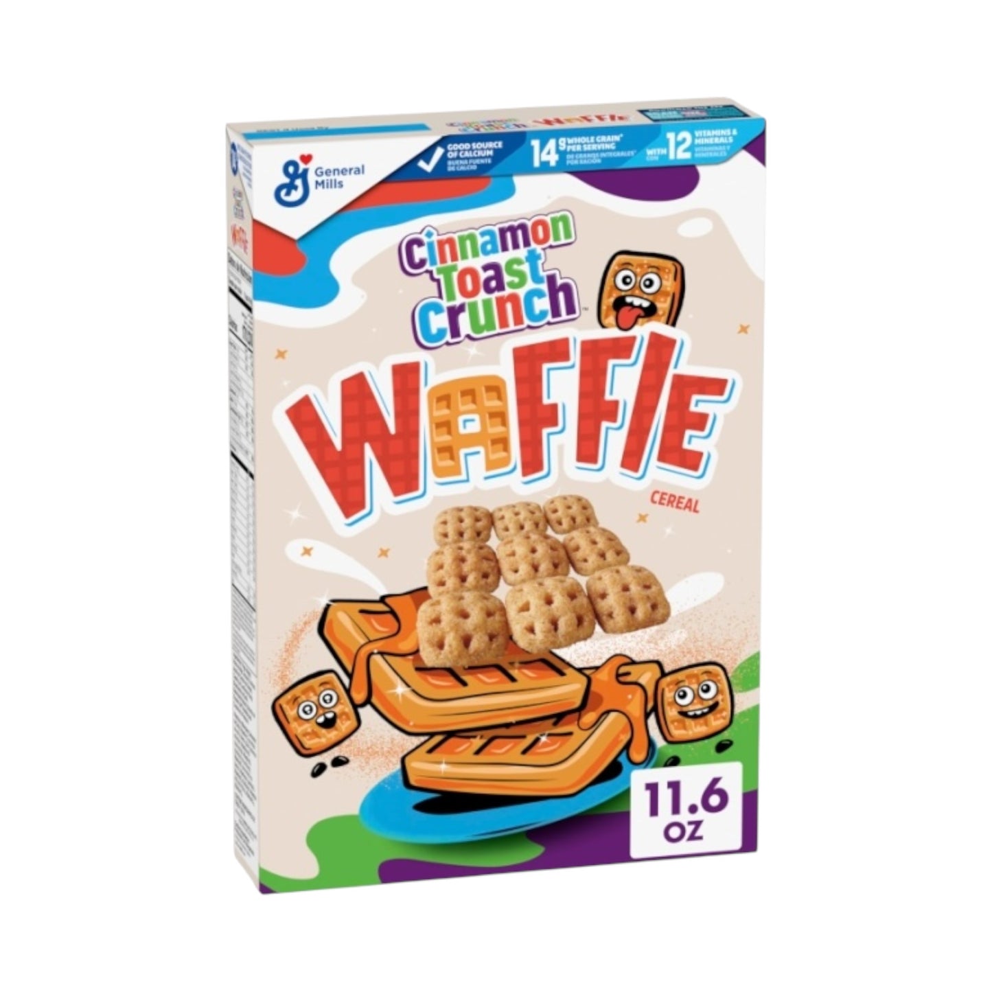 General Mills Cinnamon Toast Crunch Waffle Cereal - 11.6oz (328g)