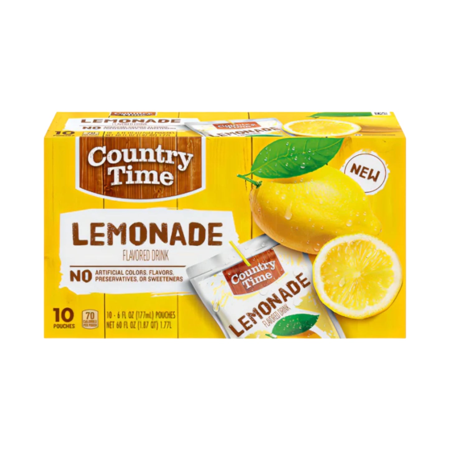Country Time Lemonade Case of 10 (10 x 177ml)