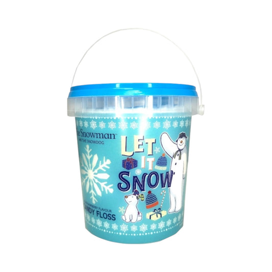 The Snowman & The Snowdog Blue Raspberry Candy Floss - 50g