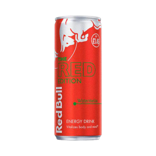 Red Bull Energy Drink Editions Watermelon 250ml (PMP £1.45)