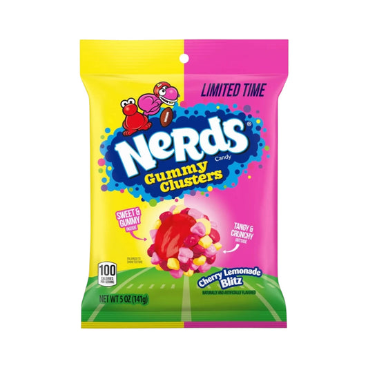 Nerds Limited Edition Cherry Lemonade Blitz Gummy Clusters - 5oz (141g)