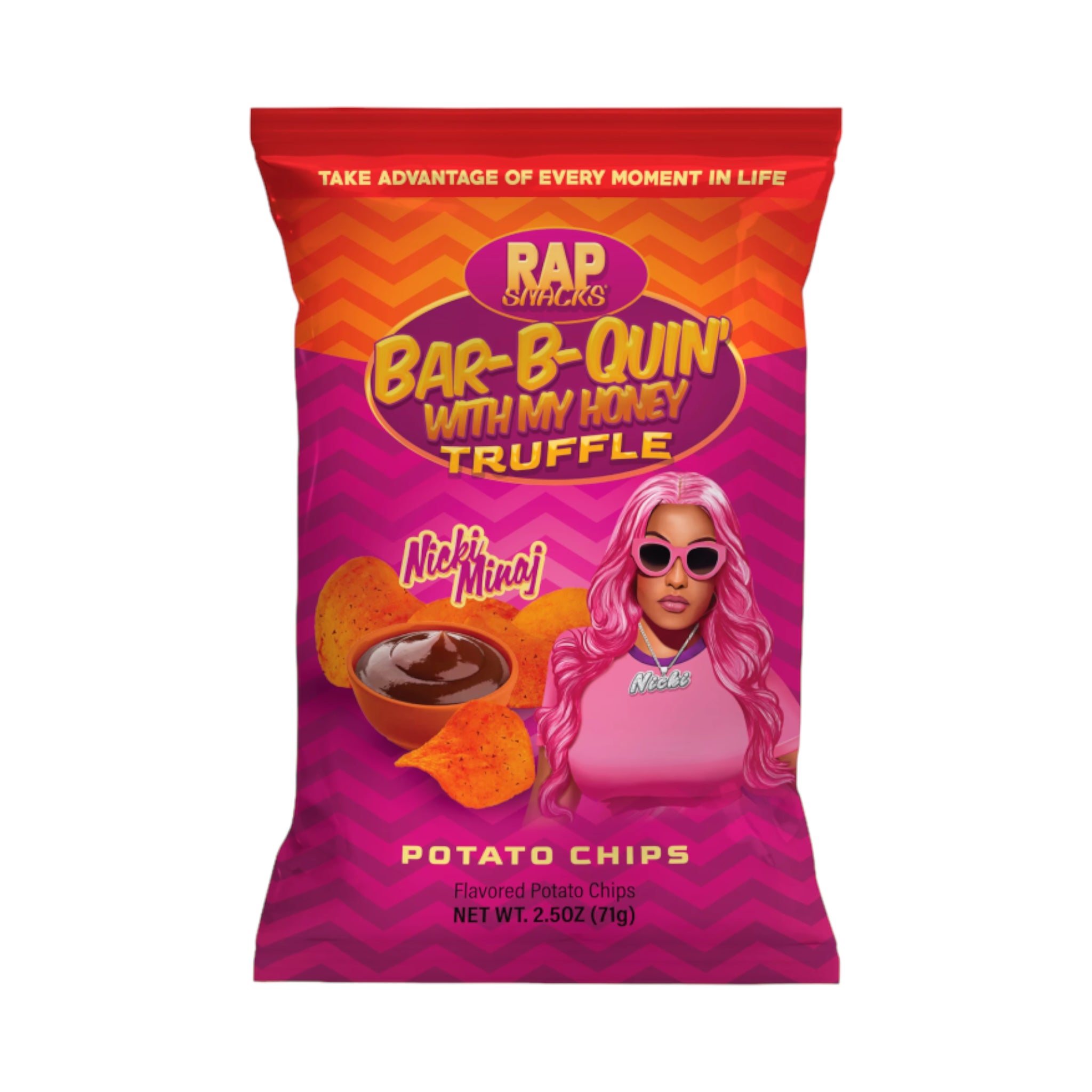 Usa Raps Foods Rap Snacks Nicki Minaj BBQ Honey Truffle - 2.5oz (71g) – USA Bites
