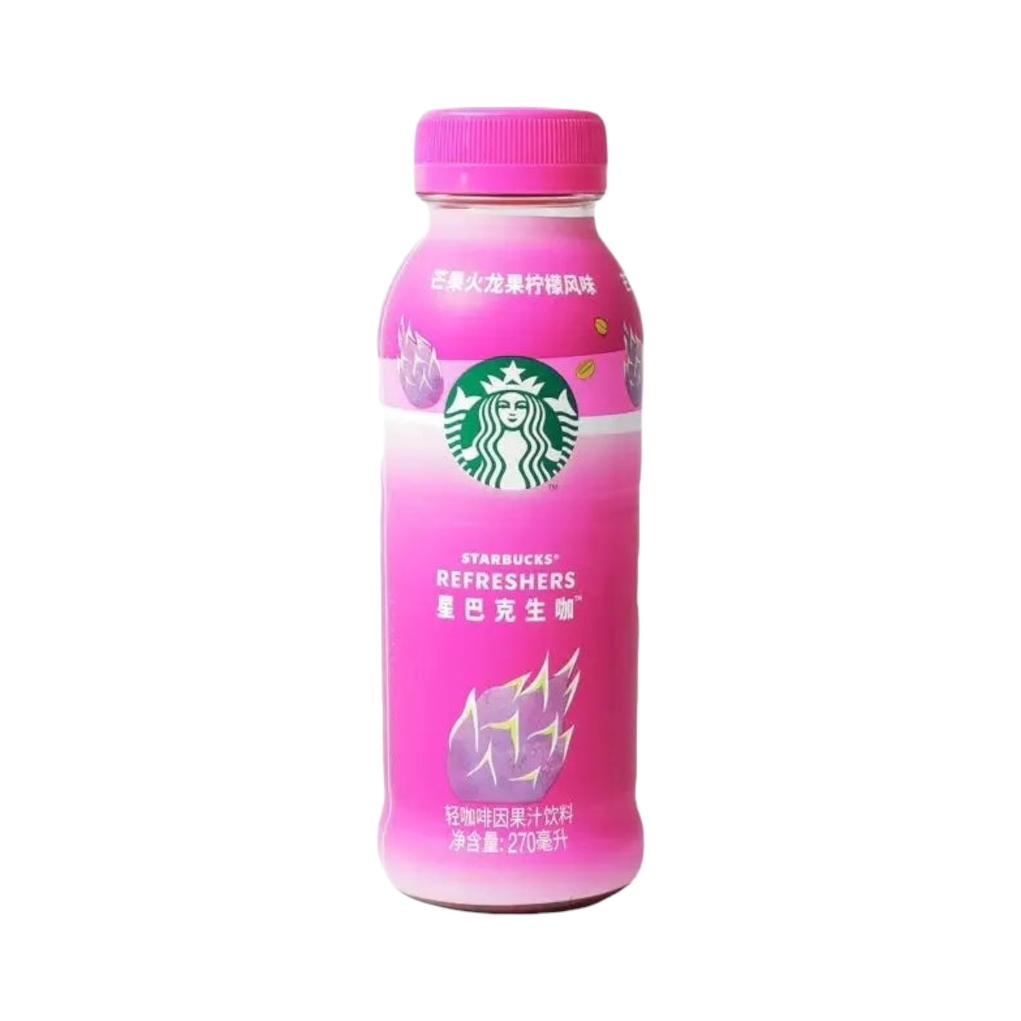 Starbucks Coffee Drink Mango Dragon Fruit Lemon - 270ml (China)