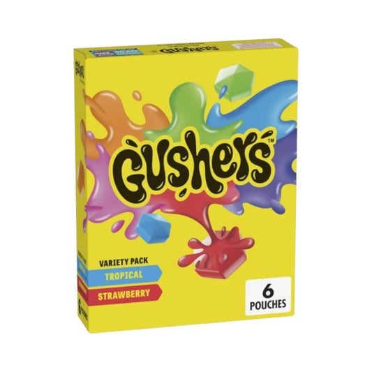 Betty Crocker Fruit Gushers Variety Pack - 4.8oz (136g)