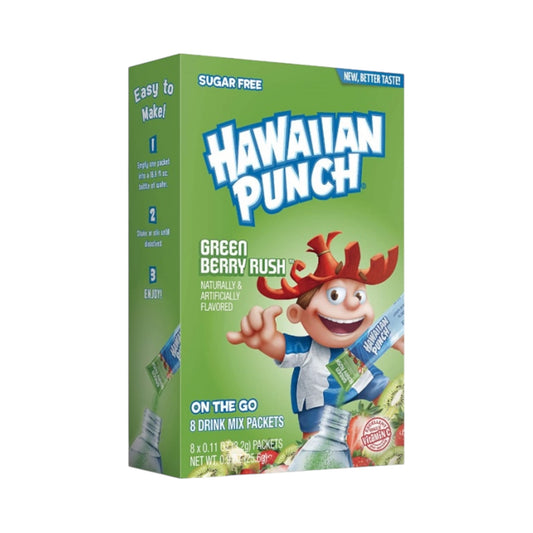 Hawaiian Punch - Singles To Go! Green Berry Rush - 0.73oz (25.6g)