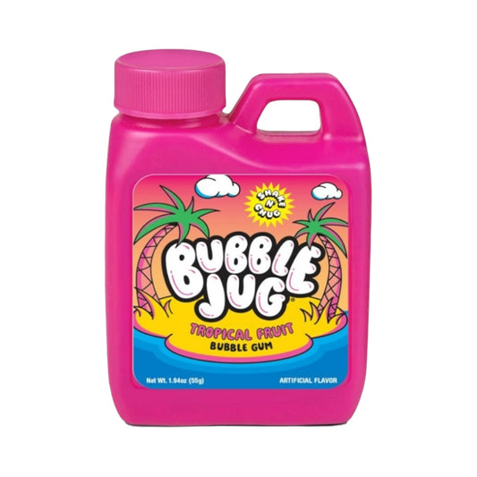 Bubble Jug Tropical Fruit Bubble Gum - 1.94oz (55g)