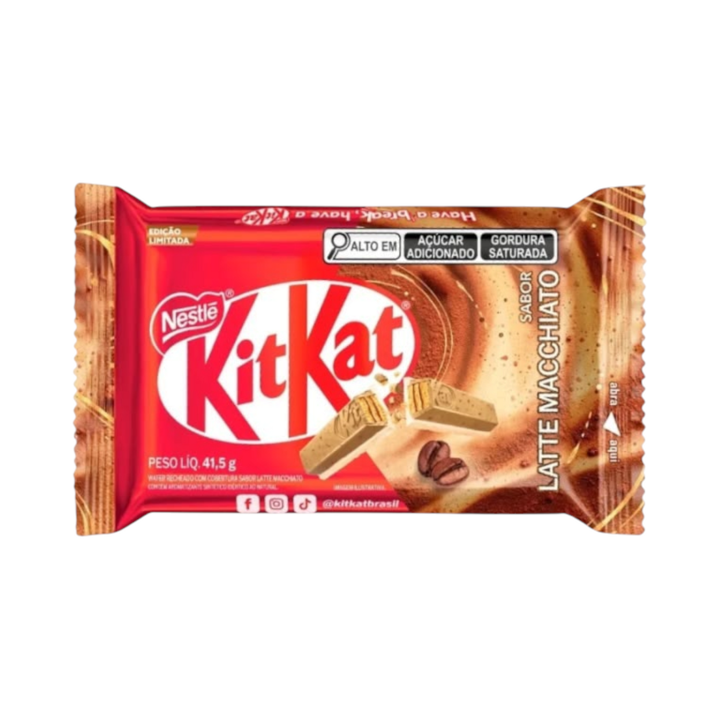 Kit Kat Latte Macchiato - 41.5g (Brazil)