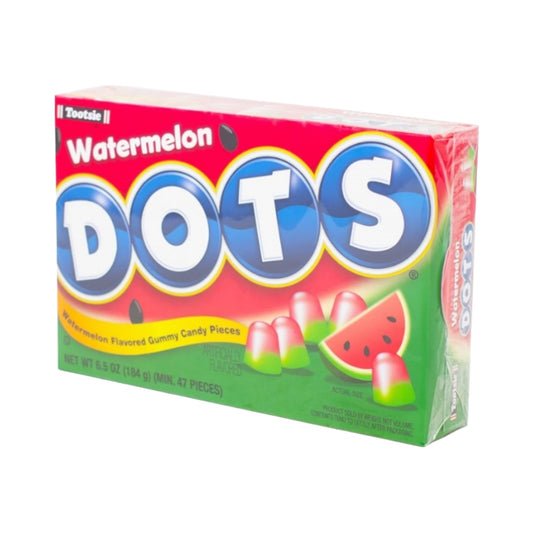 Tootsie Dots Watermelon - 6.5oz (184g) - Theatre Box