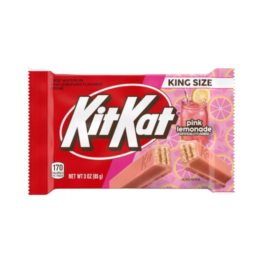 Kit Kat Limited Edition Pink Lemonade King Size - 3oz (85g)