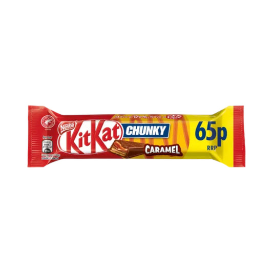 Kit Kat Chunky Caramel Chocolate Bars - 43.5g (65p PMP)