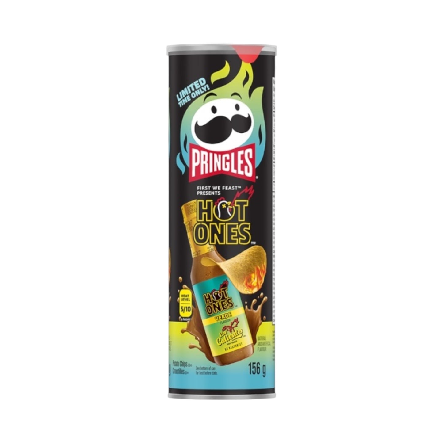 Pringles Hot Ones Verdes - 156g [Canadian]