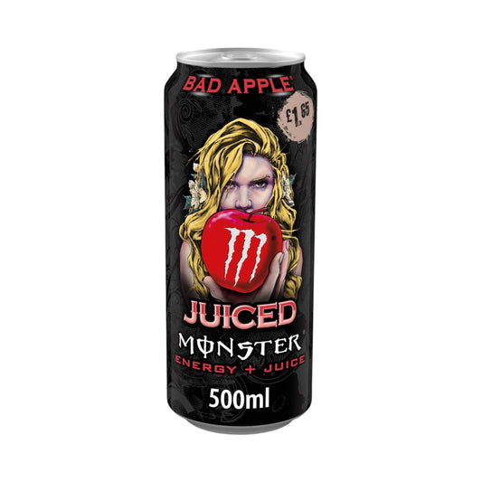 Monster Energy Drink Bad Apple - 500ml (PMP £1.65)