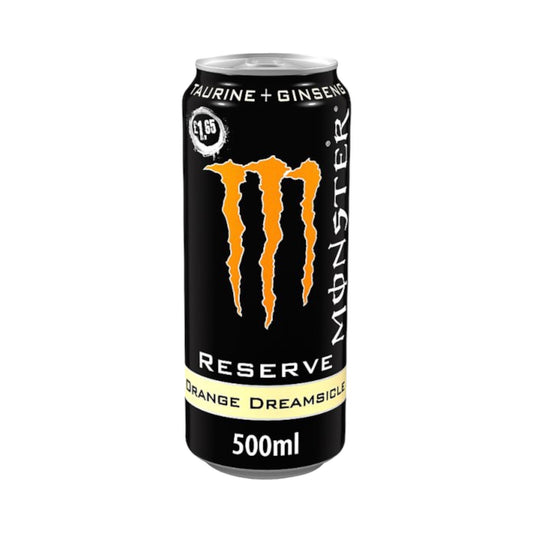 Monster Energy Drink Reserve Orange Dreamsicle - 500ml (PMP £1.65)