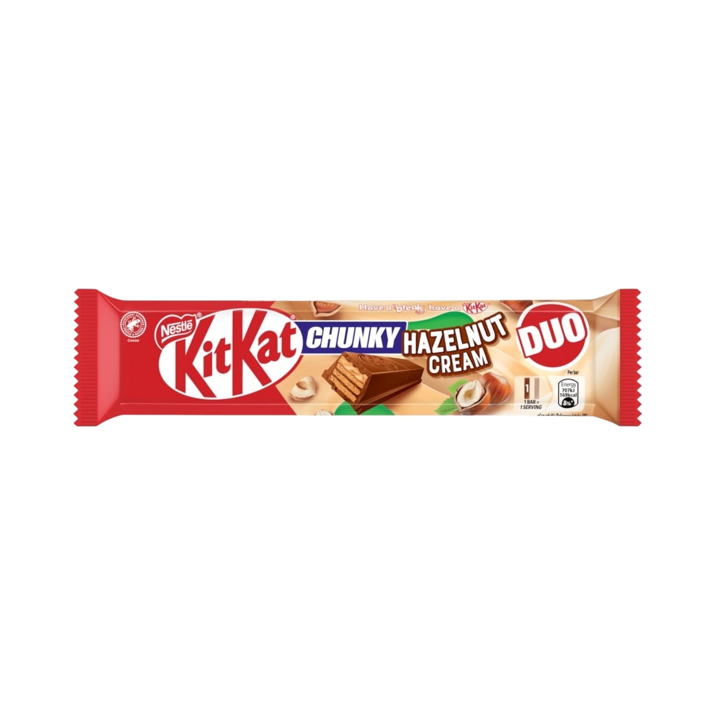 Kit Kat Chunky Duo Hazelnut Cream - 68g