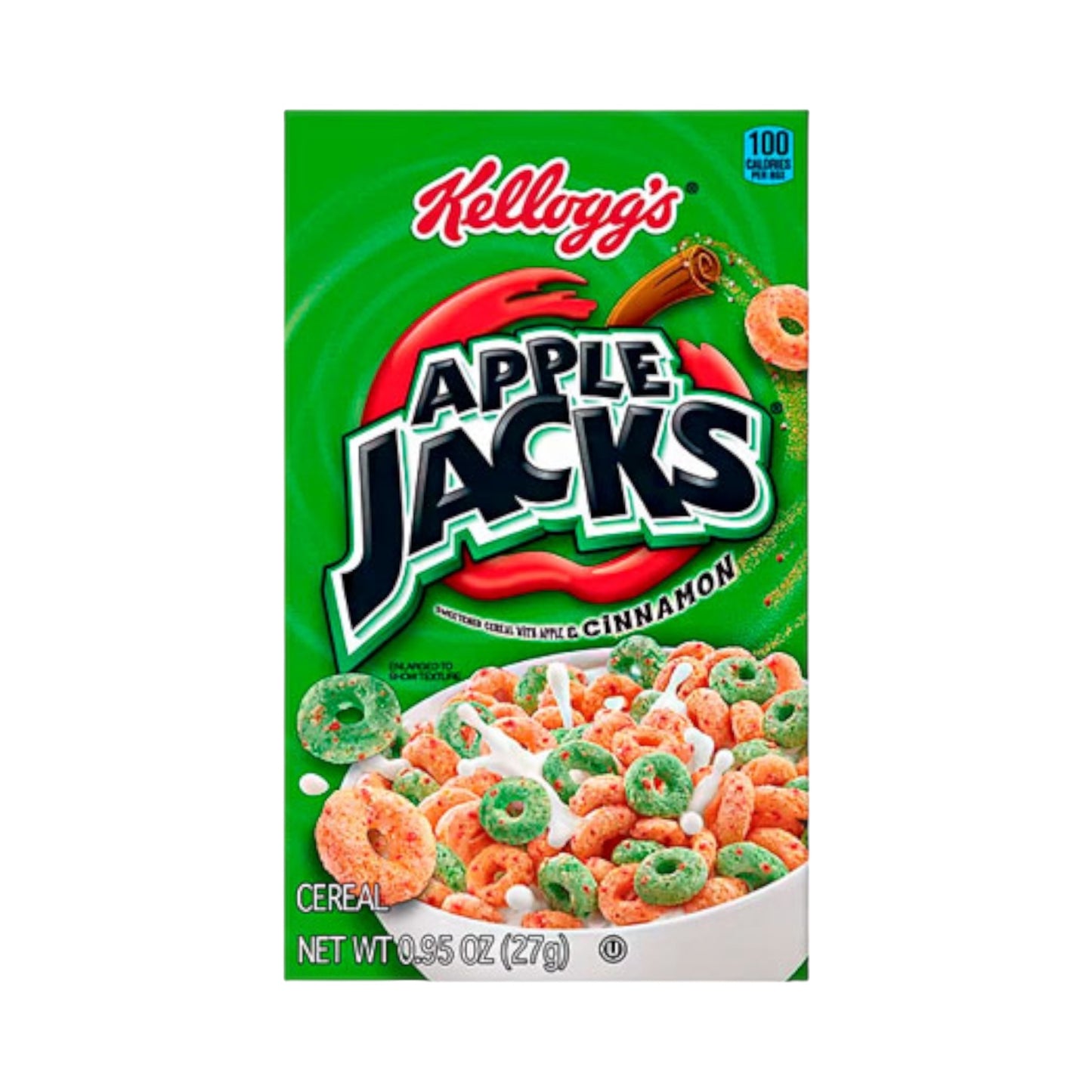 Mini Kellogg's Apple Jacks Cereal - 0.95oz (27g)