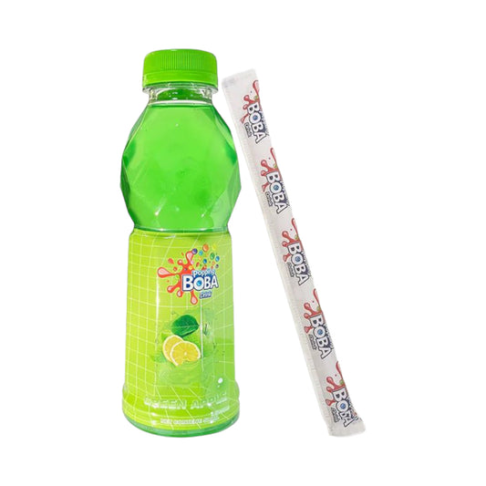 Popping Boba Drink Green Apple & Lemon - 500ml