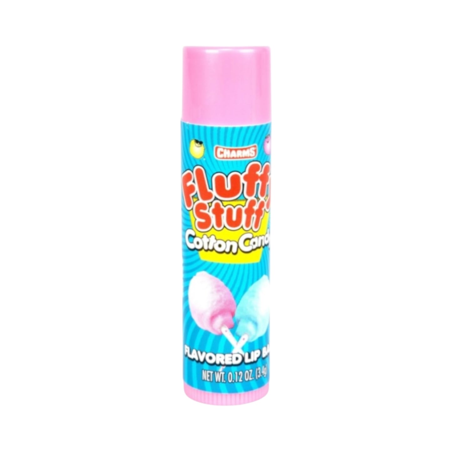 Taste Squad Lip Balm Fluffy Stuff Cotton Candy - 0.12oz (3.4g)