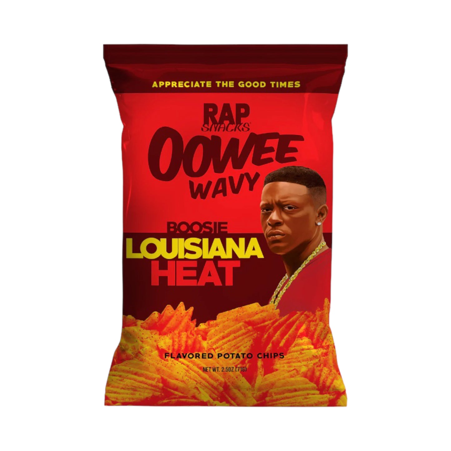 Rap Snacks Lil Boosie Wavy Louisiana Heat - 2.5oz (71g)