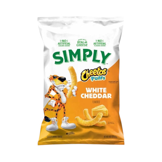 Simply Cheetos Puffs White Cheddar - 8oz (226.8g)