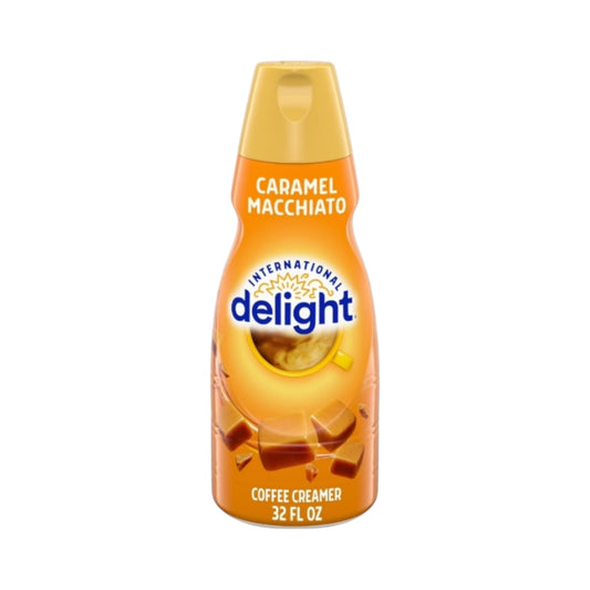 International Delight Coffee Creamer Caramel Macchiato - 32fl.oz (946ml) ** BBD 07/01/26 **