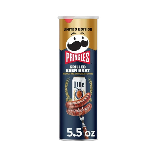 Pringles Miller Lite Beer Brat - 156g [Canadian]