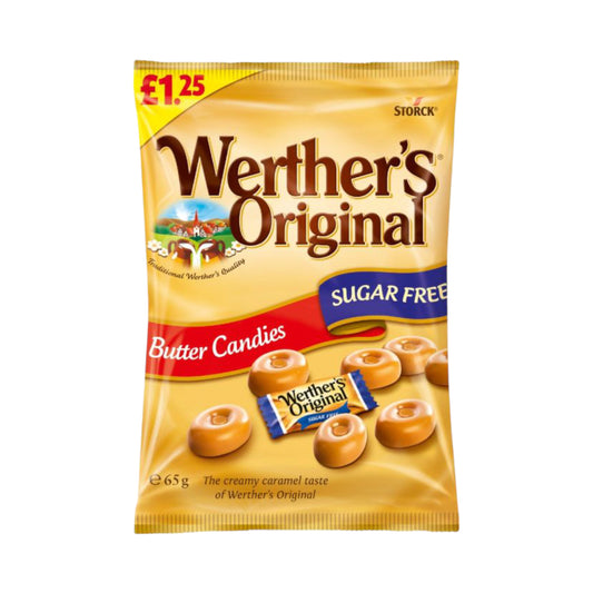 Werther's Original Sugar Free Butter Candies - 65g (£1.25 PMP)