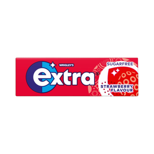 Wrigley's Extra Strawberry Sugarfree Chewing Gum -14g