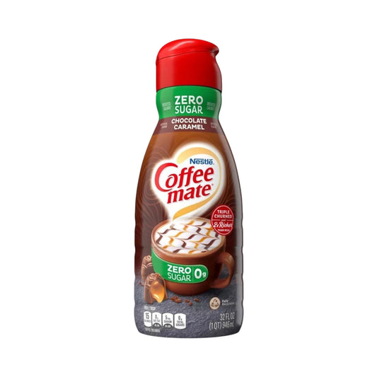 Coffee Mate Chocolate Caramel Zero Sugar Liquid Creamer - 32oz (946ml)