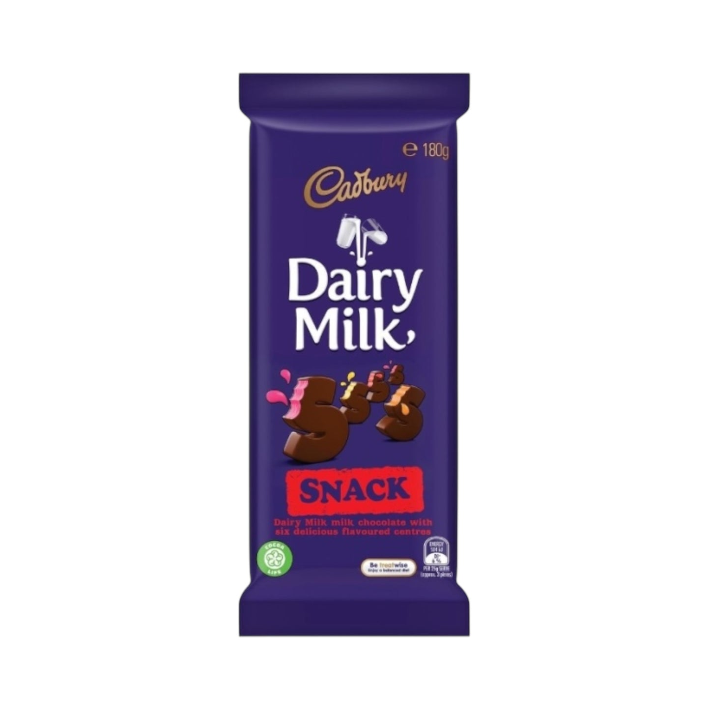 Cadbury Dairy Milk Snack - 180g [Australian]