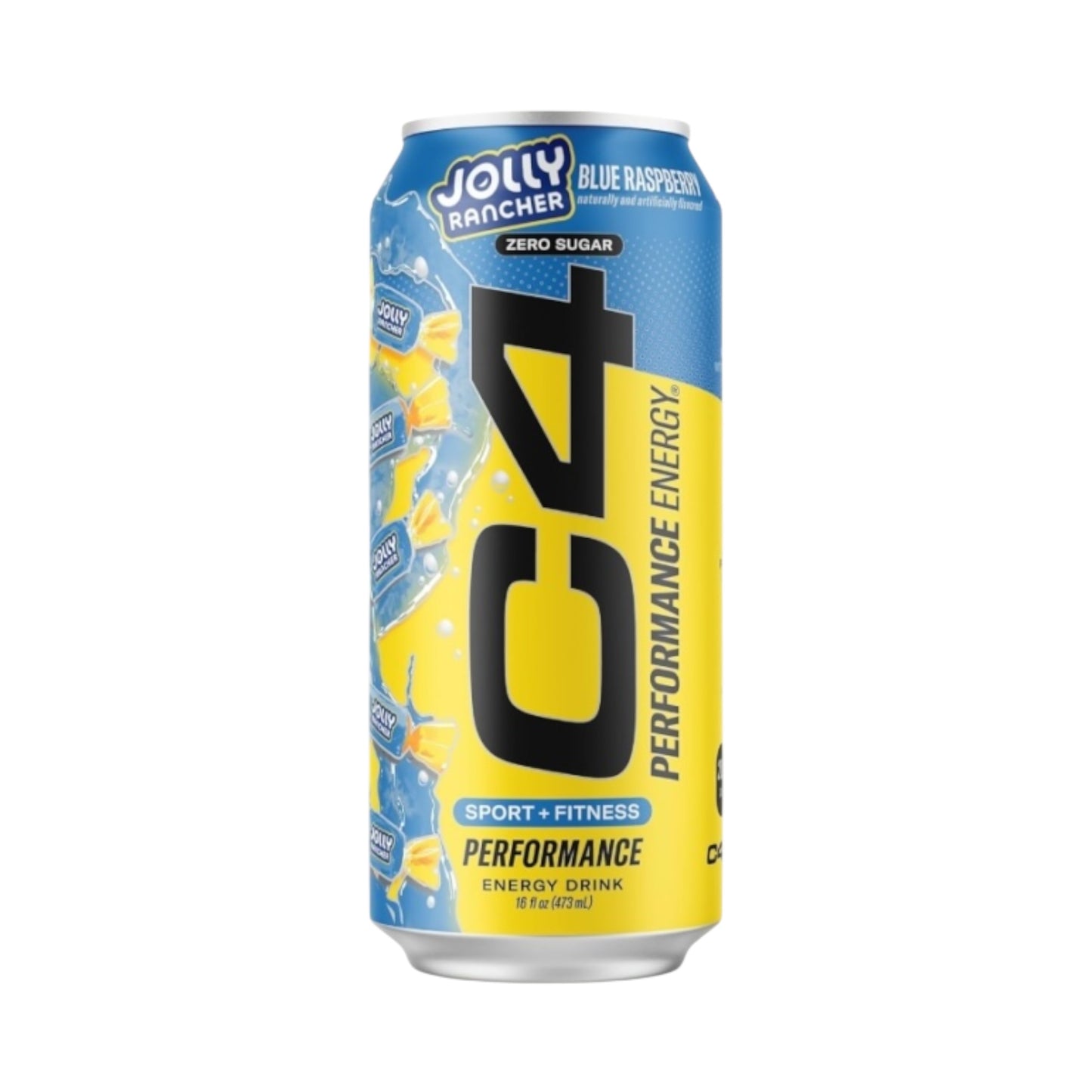 C4 Zero Sugar Energy x Jolly Rancher Blue Raspberry - 16fl.oz (473ml)