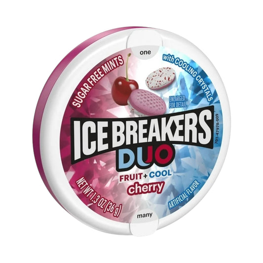 Ice Breakers Duo Cherry Mints 1.3oz (36g)