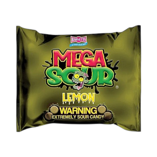 Barnetts Mega Sour Lemon - 104g