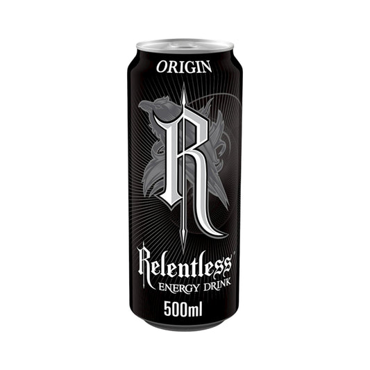 Relentless Energy Drink Origin - 500ml (PMP £1)