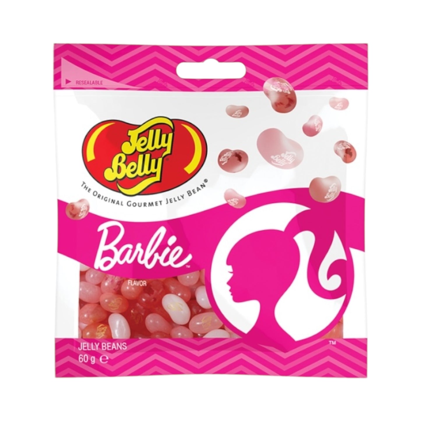 Jelly Belly Barbie Pink Jelly Beans - 60g