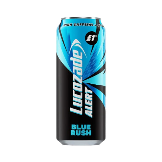 Lucozade Alert Energy Drink Blue Rush - 500ml (PMP £1)