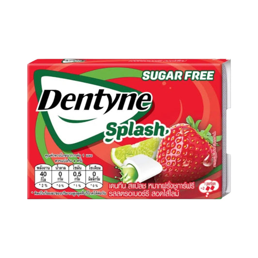 DENTYNE Splash Strawberry Lime - 8 pcs [Thailand]