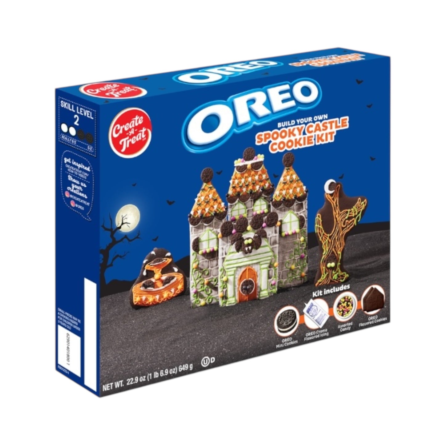 Create-A-Treat Oreo Spooky Castle Kit - 22.9oz (649g)